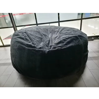 Soft Warm 180*90Cm Fur Giant Removable Washable Bean Bag Bed Cover Comfortable Living Room Furniture Lazy Sofa Coat